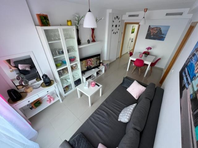 Sublime Appartement Vue Mer Avec Piscine El Campello Luaran gambar